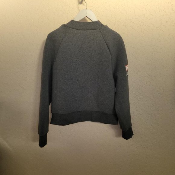 DKNY Patched Bomber Jacket - Picture 2 of 3